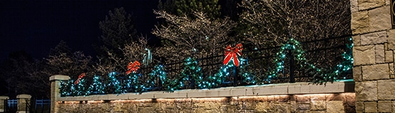 holiday lighting for commercial properties